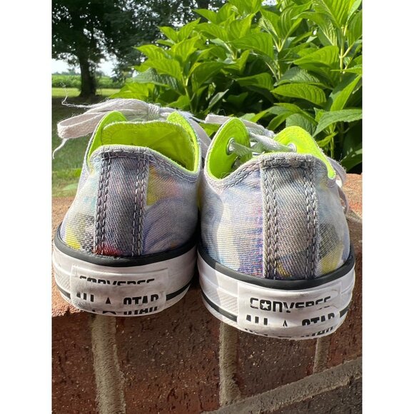 Womens Pastel patchwork Converse Allstars Sneakers — 5 - Picture 3 of 9